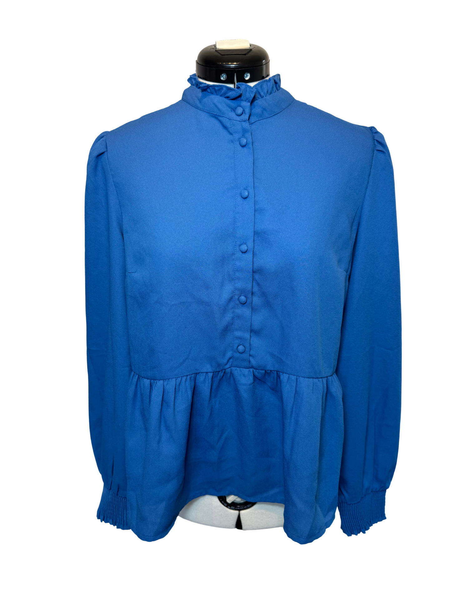 Blå bluse