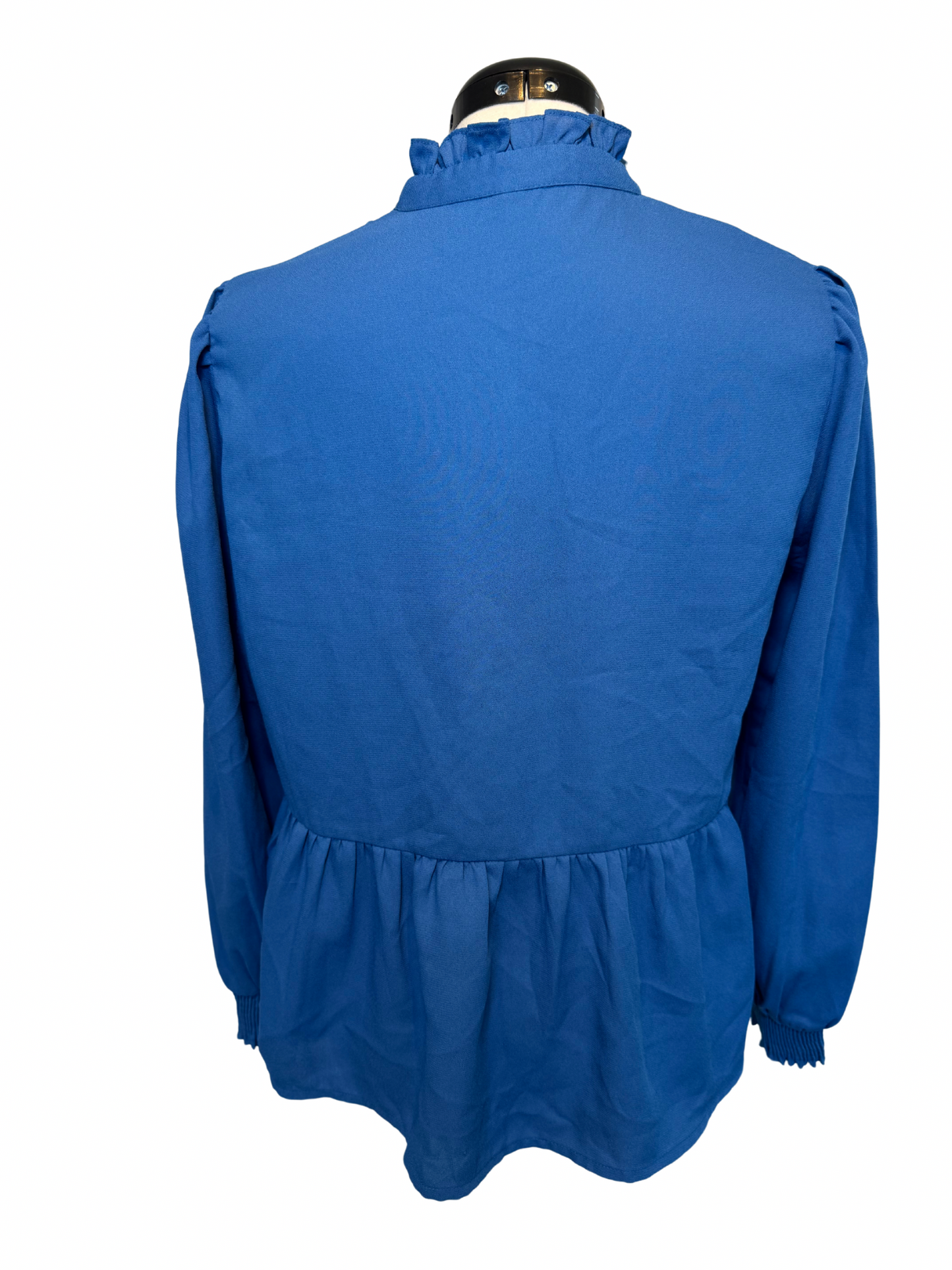 Blå bluse