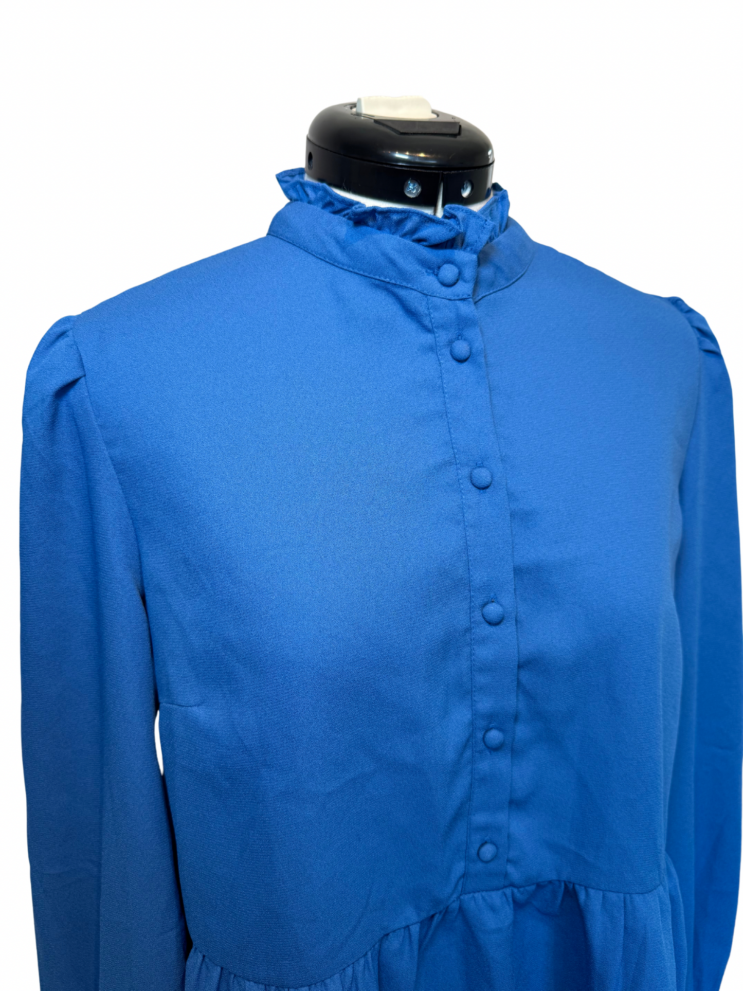 Blå bluse