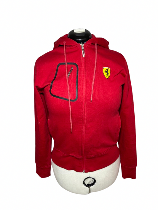 Rød Ferrari hættetrøje