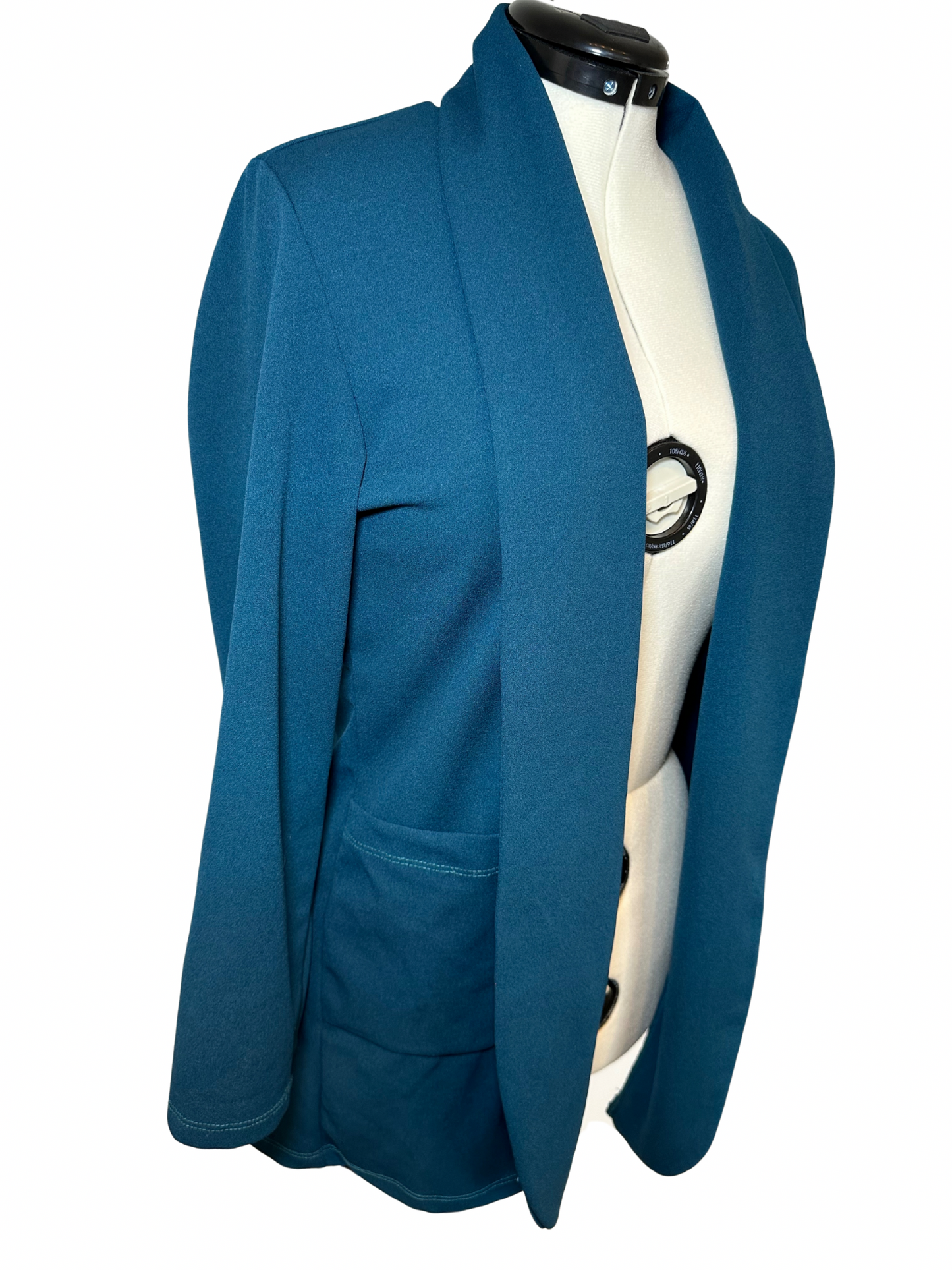 Blå cardigan